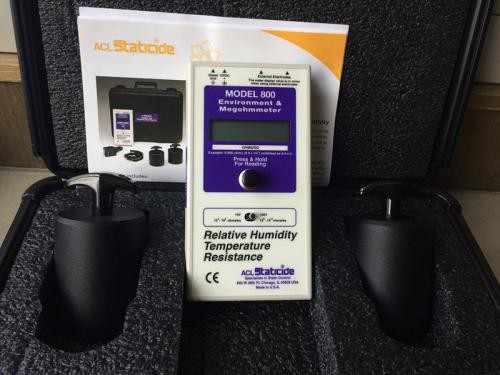 Environment & Megohmmeter Surface Resistivity Meter ACL 800 Digital Megohmmeter Resistance Tester