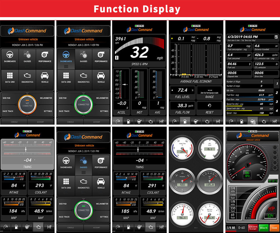 Digital Konnwei Scan Tool KONNWEI KW901 WIFI Elm327 Interface Supports All Obdii Protocols