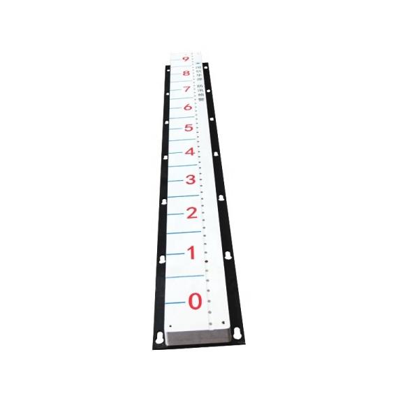 Quality Hydrological Monitoring Solution Digital Staff Gauge for River Water Level Measurement for sale