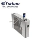 Tripod Pedestrian Turnstile Gate Semi Automatic 550mm Passage Width LED