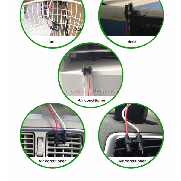 Car Home Office Hospital Negative Ion Generator AC 220V Input Compatible and Effective