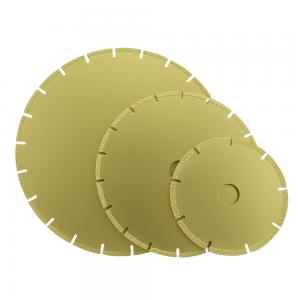 China D180mm Industrial Grade Segmented Vacuum Brazed Diamond Saw Blade for Marble Cutting wholesale