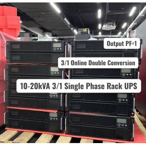 3/1 Rack Mounted UPS Power Supply 10kVA 15kVA 20kVA