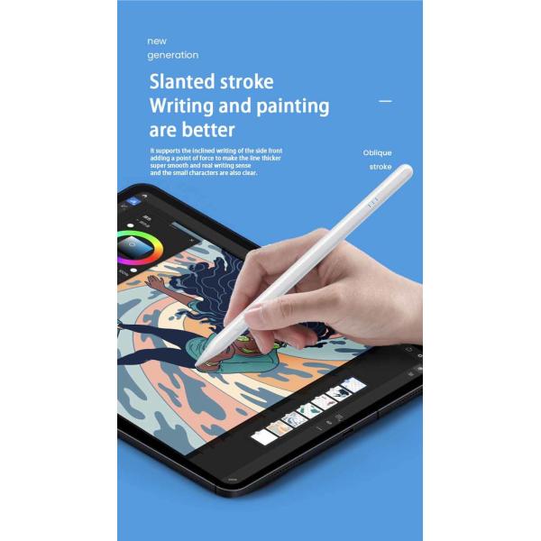 Anti Mistouch Active Capacitive Pen Stylus Pencil Tilt Sensor 90mAh