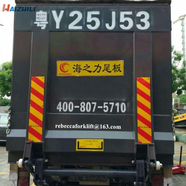 Large Capacity Tail Lift Truck , 3000kg Hydraulic Truck Loading Lift Easy Maintenance