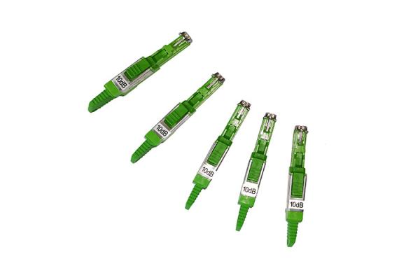 Quality Fiber Optic SM E2000 Attenuator APC Single Mode Attenuator In Optical Fiber for sale