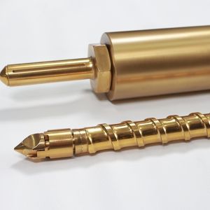 Stainless Steel Twin Screw Extruder Barrel Customizable Screw Barrel Set