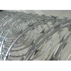 Galvanized Bto22 Razor Barbed Wire For Wire Fencing