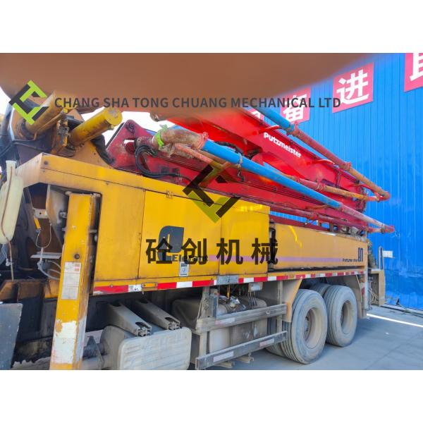 In 2008 Re Manufactured Used Concrete Pump Truck Putzmeister 38 Meter