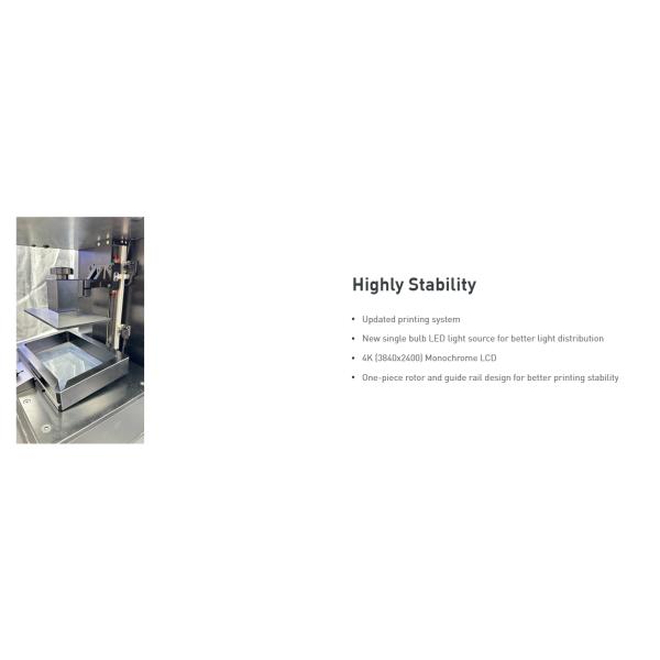 Black Dental Metal 3D Printer LCD Light Curing Metal Dental Lab 3d Printer For Clinics