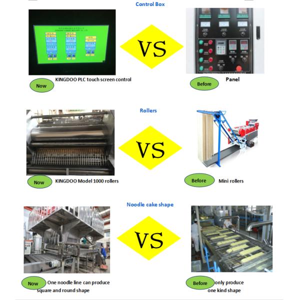 Fried Instant / Ramen Noodle Maker Machine Low Energy And Labor Consumption