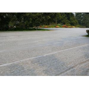 Breathable Recycled Non Woven Fabric , Non Woven Polypropylene Geotextile Fabric