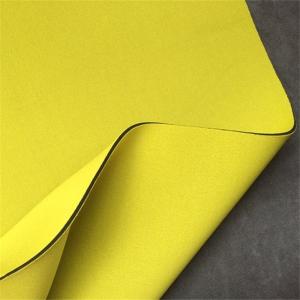 China SBR SCR CR Thin Neoprene Fabric Sheet Self Adhesive Waterproof on sale