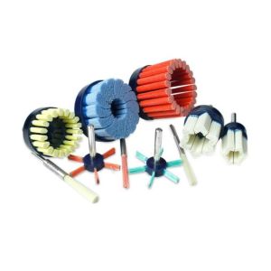 Diamond Disc Sanding Brushes with Shank for Metal Deburring