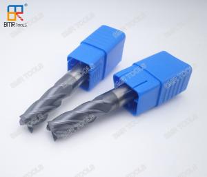 China BMR TOOLS Solid Carbide 4 Flute HRC45 End Mill Cutter for CNC Machine milling working wholesale