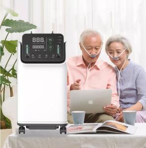 China Dual Flow Mobile Oxygen O2 Concentrator Machine 10 L wholesale