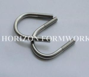 China U Shape Anchor Bolts With Nuts Concrete Forming Accessories For Foundation Concrete Construction wholesale