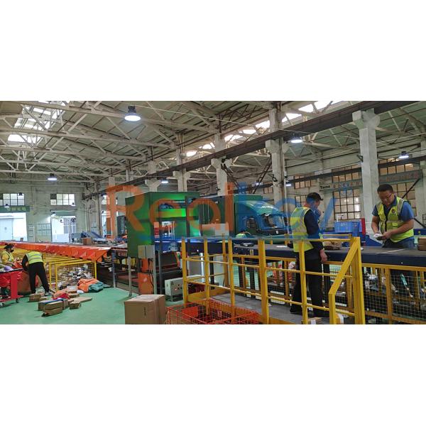 Supermarket Cross Belt Sorter Rapid Automatically Order Processing Efficient Sorting