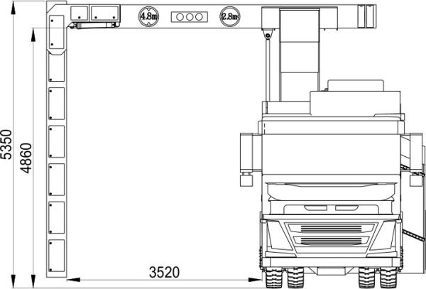 Quality Automatic Gantry Container Inspection System With X Ray Security Scanner for sale