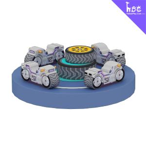 China Customizable LED Merry Go Round Ride with Safety Features wholesale