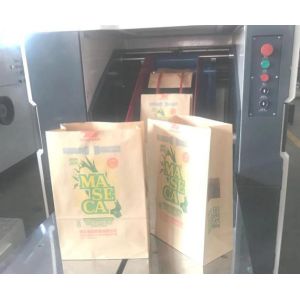 Fully Automatic Kraft Paper Bag Making Machine 2000w High Efficiency