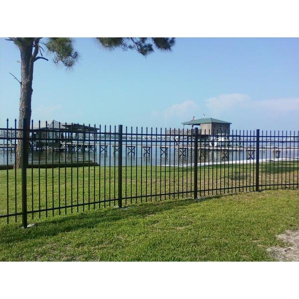 Hot Sale Security Spear Top Tubular Steel Railing Fence