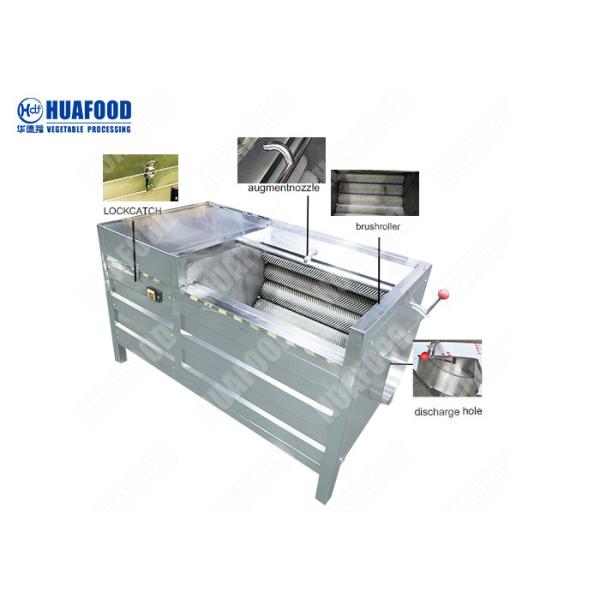 Automatic Food Processing Machines 304 SUS Potatoes Peeling Machine