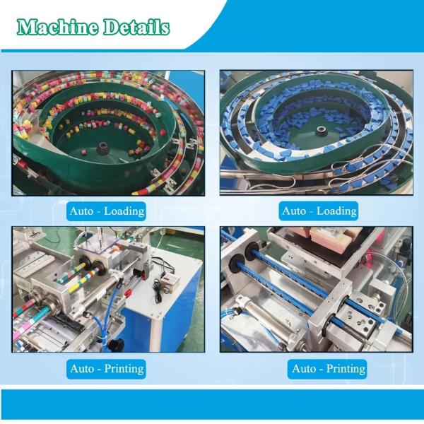 PLC Control Automatic Pad Printing Machine Open Ink Tray Operated Easily