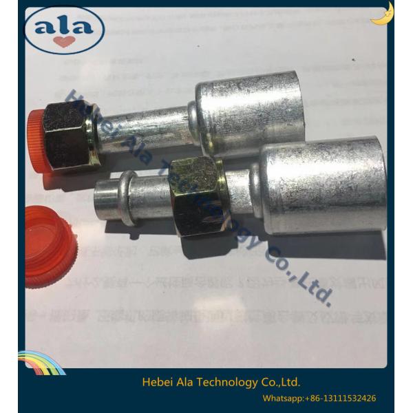 #6 #8 #10 #12 R134a Straight Barbed O-Ring Female Fitting AC Air Conditioning Hose Ends Connectors Couplings