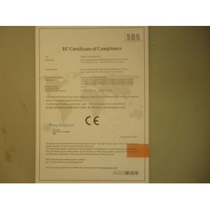 Wenzhou lisheng printing & packaging machinery CO.,LTD Certifications