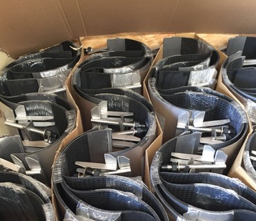 Opening Type Pipe Repair Clamp RCE Stainless Steel Materials Large Range