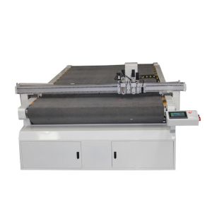 EPS Foam Fabric Leather CNC Oscillating Cutting Machine