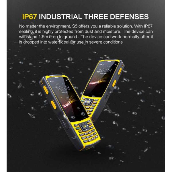 S5 Handheld Waterproof 2D Barcode Scanner Reader PDA