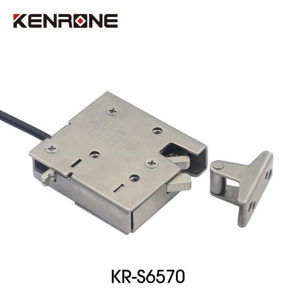 2.4A / 1.2A 304 Stainless Steel Electric Cabinet Lock