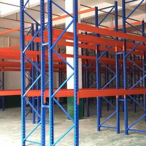 1000kg Factory Pallet Racking Blue Adjustable Metal Shelves