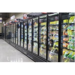 Buy cheap Self Contained Upright Glass Door Freezer Low Temperature 3 4 5 6 Doors from wholesalers