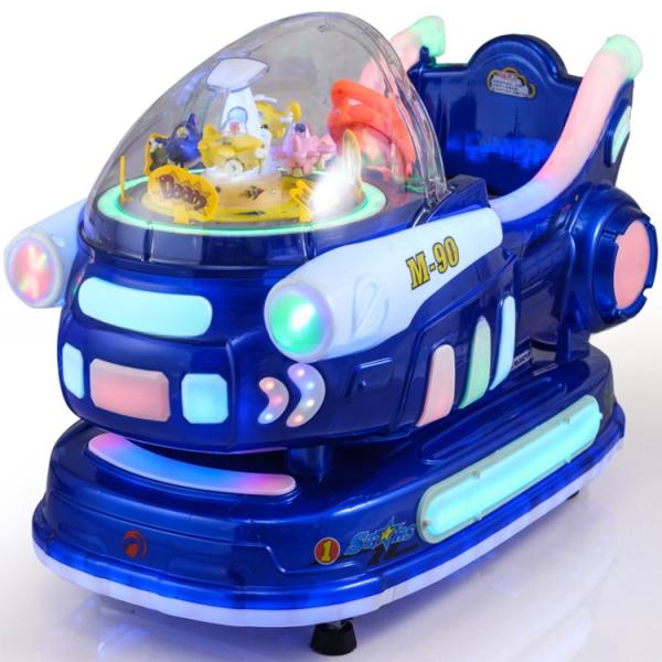 Amusement plastic aircraft kiddie rides coin operated kids swing kiddie rides for children mall