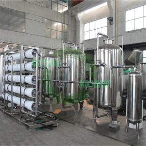 Beverage Filling Machine Using 10ton Per Hour RO Water Purifying Machine