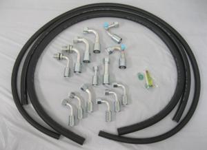 Hydraulic Hose Crimping Machine A/C Hose Crimper Tool Kit