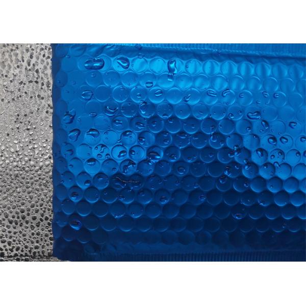 Multi Sizes Blue Shipping Bubble Mailers Padded Aluminum OPP Materials