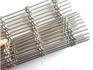 China Stainless Steel Rope Mesh facades,Handrail balustrade Cable Rope Mesh Fabric wholesale