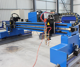 Gantry CNC Flame Air Plasma Cutting Machine Equipment 12m UL 6000mm/Min