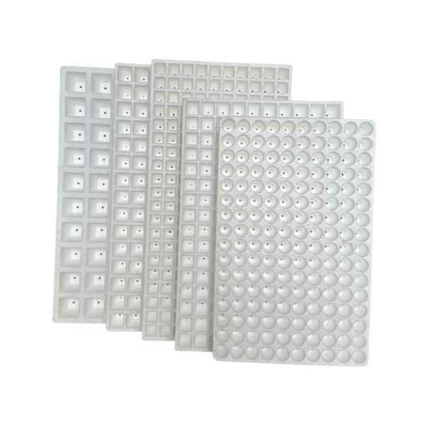 EPS foam seedling tray is customized for the seedling of vegetables (such as tomatoes and peppers), lettuce, cabbage, flowers, herbs and other crops.