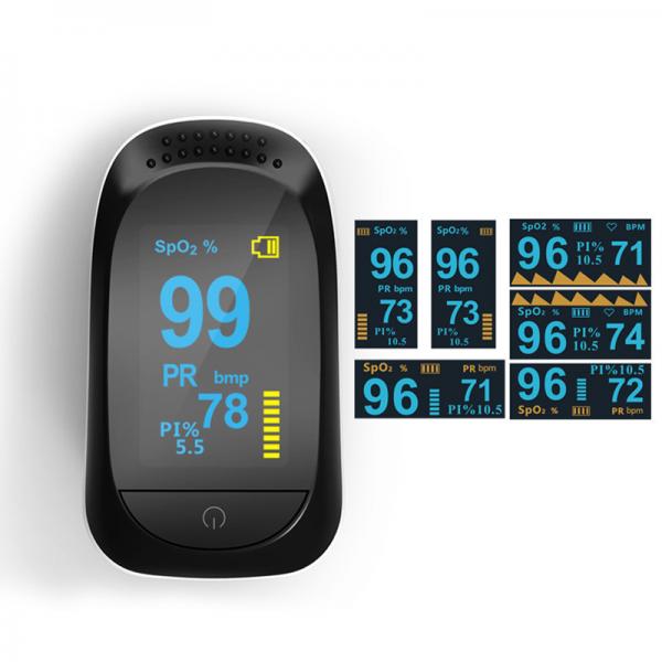 Quality Mini Portable Handheld Pulse Oximeter for Fast Blood Oxygen Saturation Monitor Measurement for sale