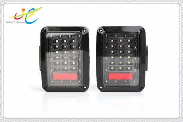 Quality eep Wrangler Rear LED Lights, Jeep Wrangler LED Tail Lights, Jeep Brake Light LED, LED Jeep Reverse Lights, JK JKU 07 - for sale