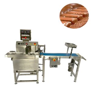 China New Arrival Multi-function Chocolate Enrobing Machine for Ice Cream for Cookie Coating wholesale