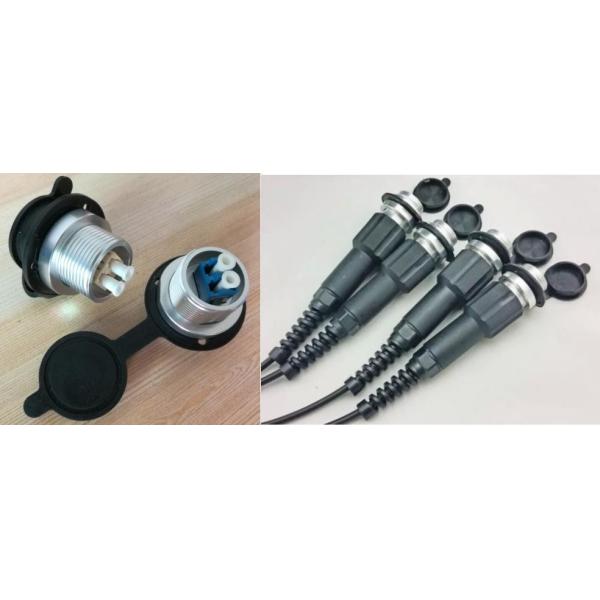 PDLC Fiber Optic Cable Connector IP67 Waterproof Cover