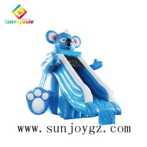 China Kids Inflatable Water Slide Park Promotion Cartoon Shape Aqua Park wholesale