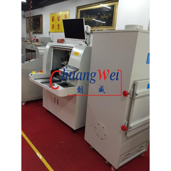 X10 Zoom In Image KAVO Spindle PCB Router Depaneling Machine Win 7 60000rpm