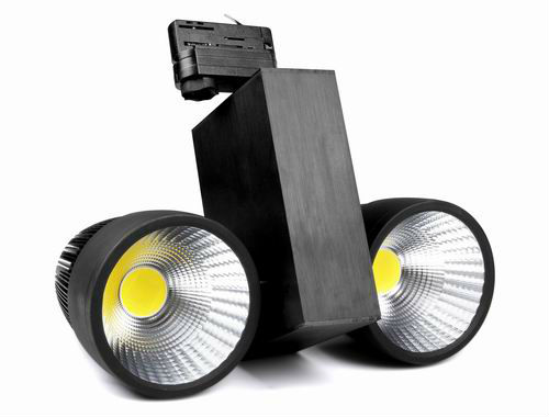 Track mounted adjustable LED spot light 30w